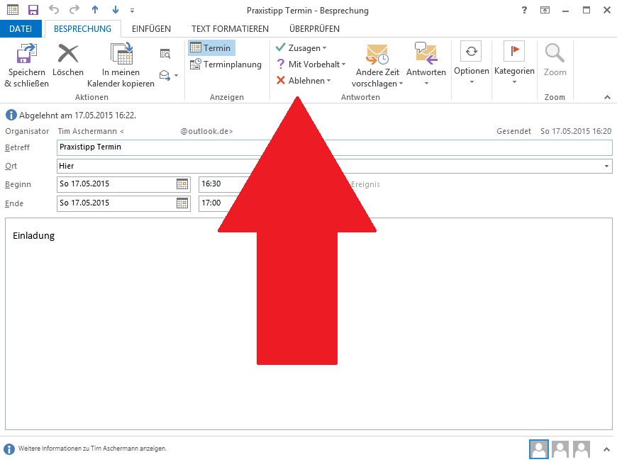 Outlook Canceled Appointments View And Restore