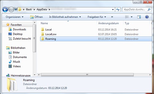 how to clear appdata windows 10