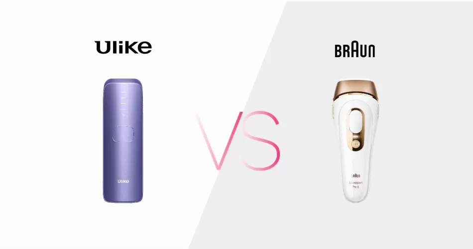 IPL Hair Removal | Ulike vs Braun Comparison
